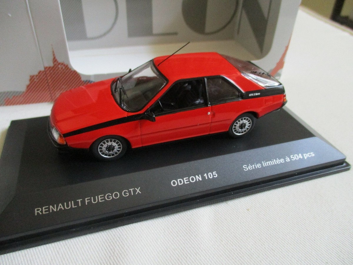 Renault - Fuego GTX 2.0 1982 - Modèle Presse - 1/43 - Autos Miniatures