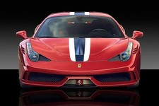 Ferrari 458 Speciale Automobile Wall Art Giclée Stampa su Tela Foto (#254)