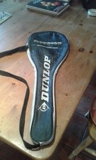 Dunlop black max Squash racket cover advanced control system