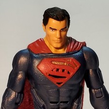 Superman 6" Action Figure With Cape and Sound FX Mattel DC Comics Justice League