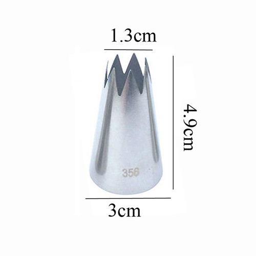 Piping Nozzles Ice Cream - Tool Cake Decorating Artificial Mould - Picture 2 of 12