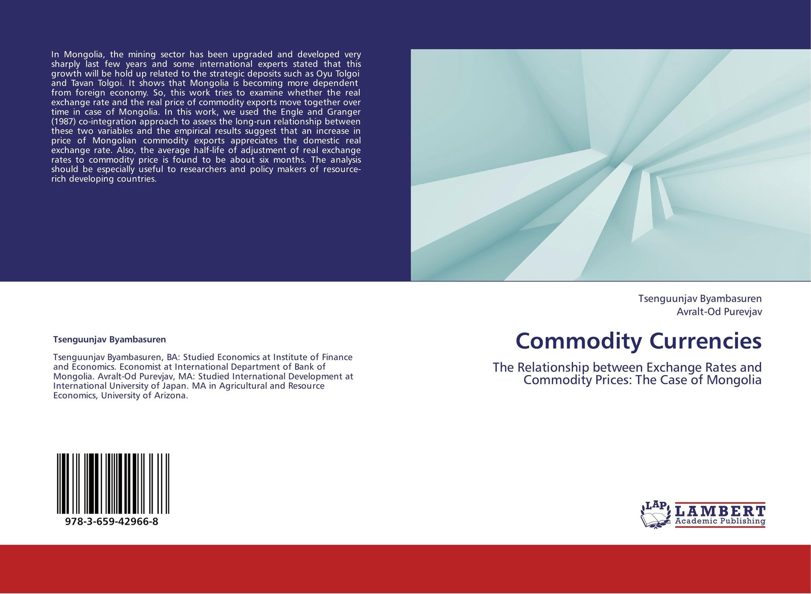Thumbnail - Tsenguunjav Byambasuren (u. A.) | Commodity Currencies | Taschenbuch |