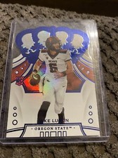 2020 Panini Chronicles Draft Picks Crown Royale RC Blue #91 Jake Luton 🔥🏈
