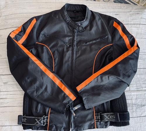 Xelement Motorcycle Jacket Sz XL Women? Black/Orange As Is Outer Jacket ONLY - Picture 11 of 14