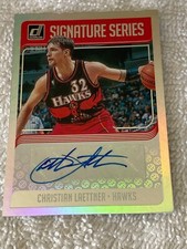 Christian Laettner 2018-19 Panini Donruss Signature Series Autograph Duke