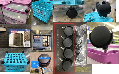 Storex, Sterlite, Office Depot, Pendaflex, Sterlite crate casters No Returns