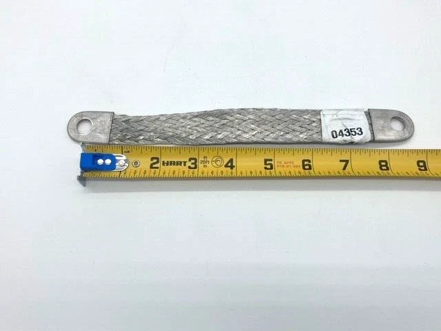 Correa de tierra trenzada de alta resistencia de 8" correa de unión de calibre 4 Foto 2 de 2