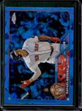 RAFAEL DEVERS TOPPS CHROME BLUE SAPPHIRE BASE BOSTON RED SOX #11 2023 23