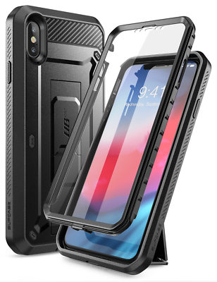 iPhone Xs Max Case Cover SUPCASE UB Pro with Screen Protector Kickstand