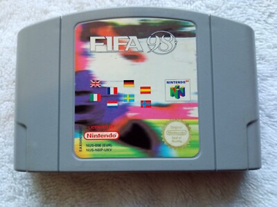 N64 NINTENDO 64 PAL - FIFA Road to World Cup 98 - Cartridge Only