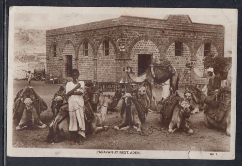 Aden - indische Briefmarken in Indien verwendet. Seltenes Jubiläum Cancel - Bild 2 von 2