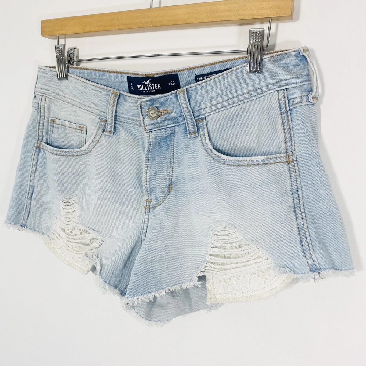 Hollister low sale rise boyfriend shorts