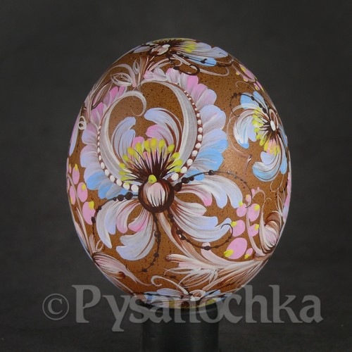 Ukrainian Pysanky Petrykivka Pysanka Chicken Easter Egg Osterei Handmade Pisanki - Picture 3 of 15
