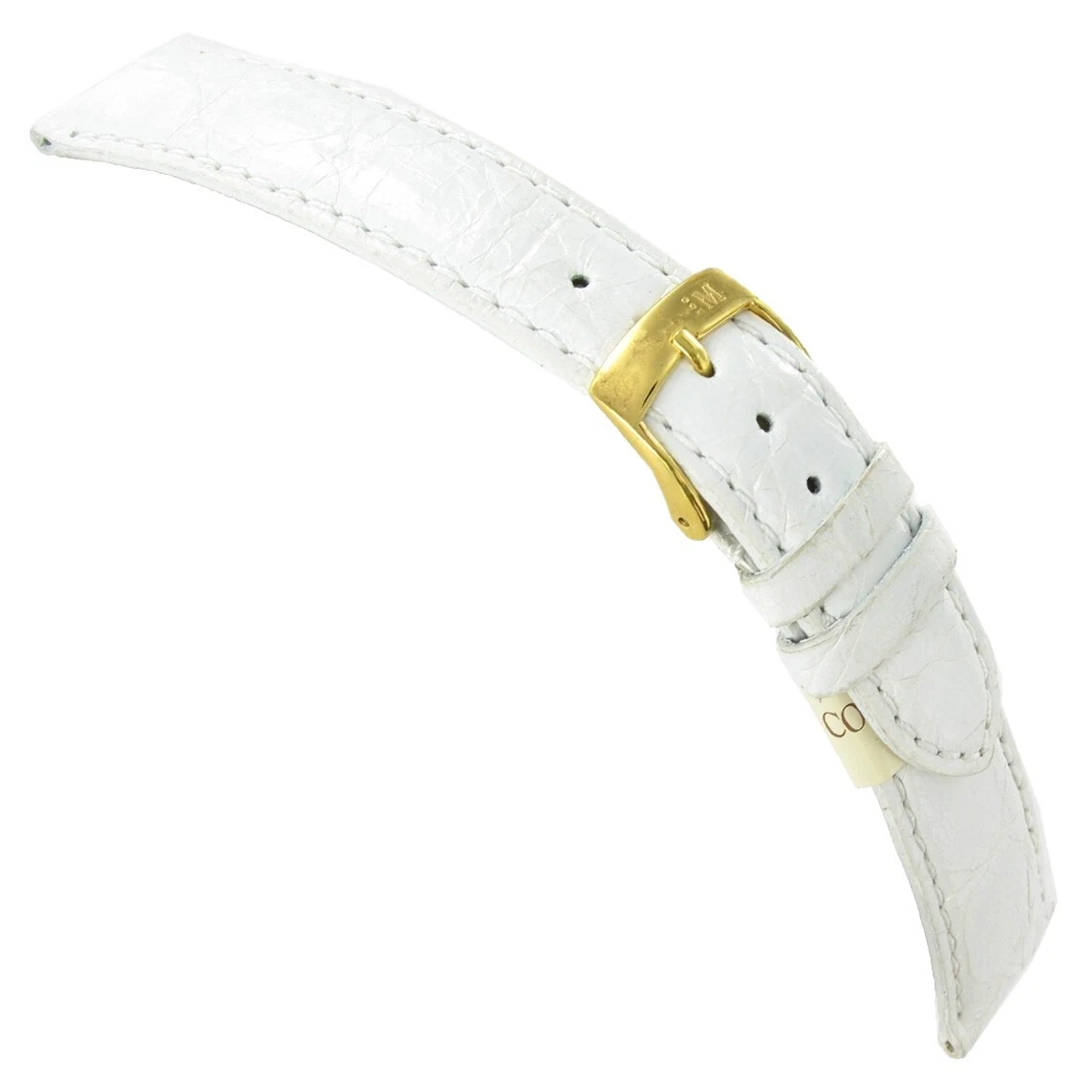 Reloj de pulsera de cuero blanco Morellato Bandas