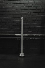 Magic Macebells - Adjustable mace for 1" plates - 90cm- Brushed Stainless Handle