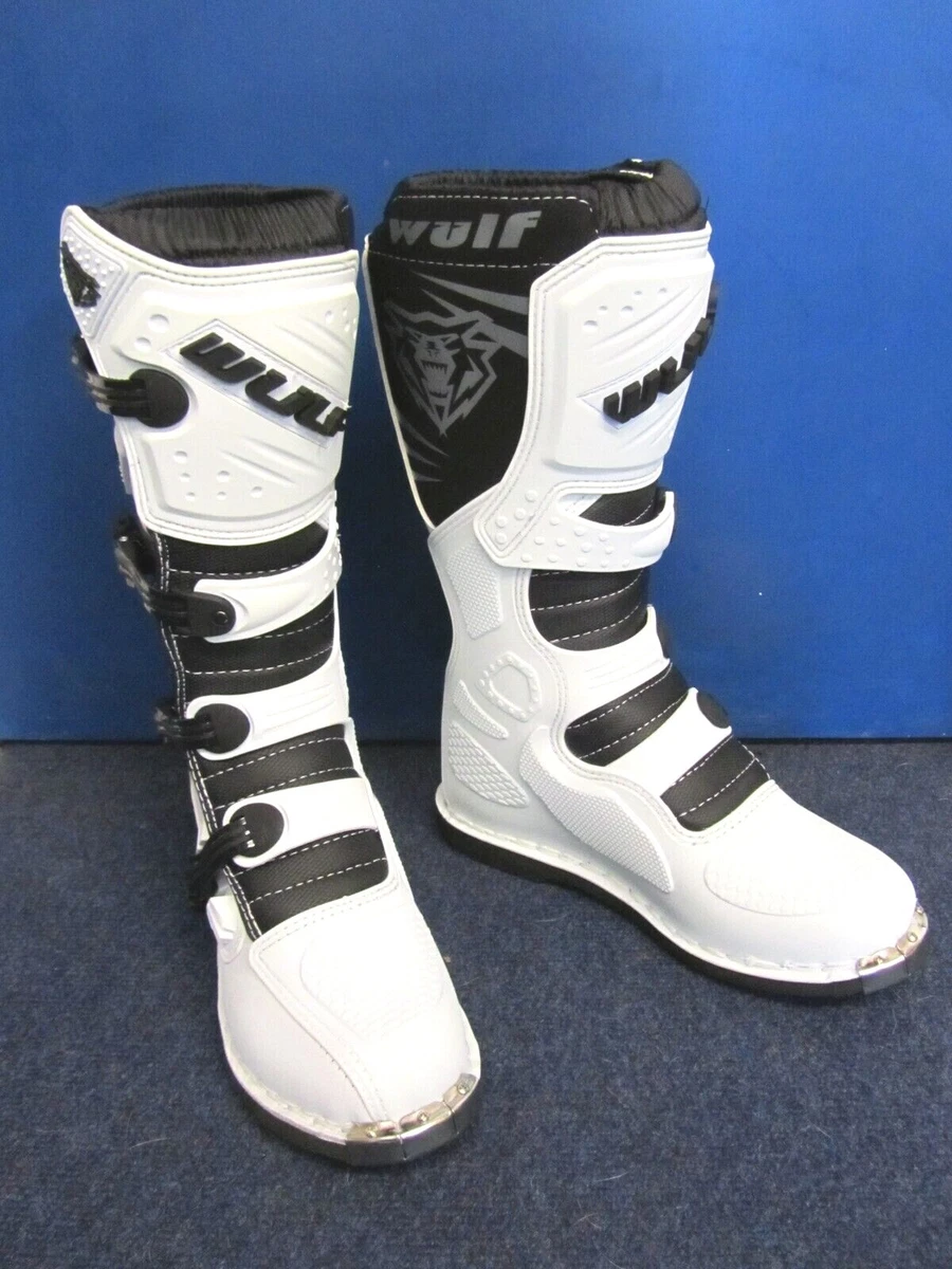 Wulfsport Trackstar Motocross Boots Off Road Quad MX Adult EUR 46 47 UK 11.5 12