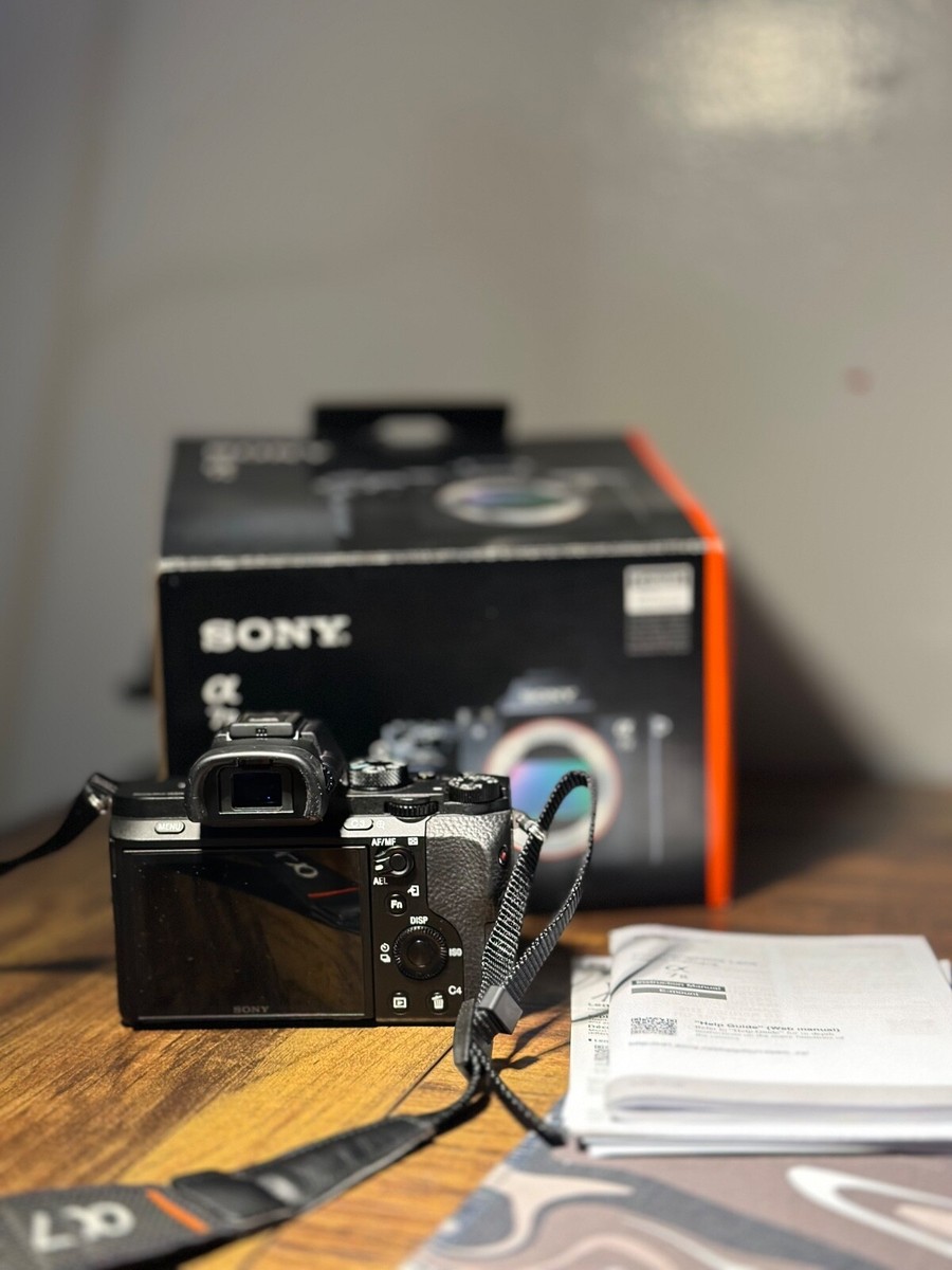 Sony A7 II E-Mount Camera with Full Frame Sensor Black (Body