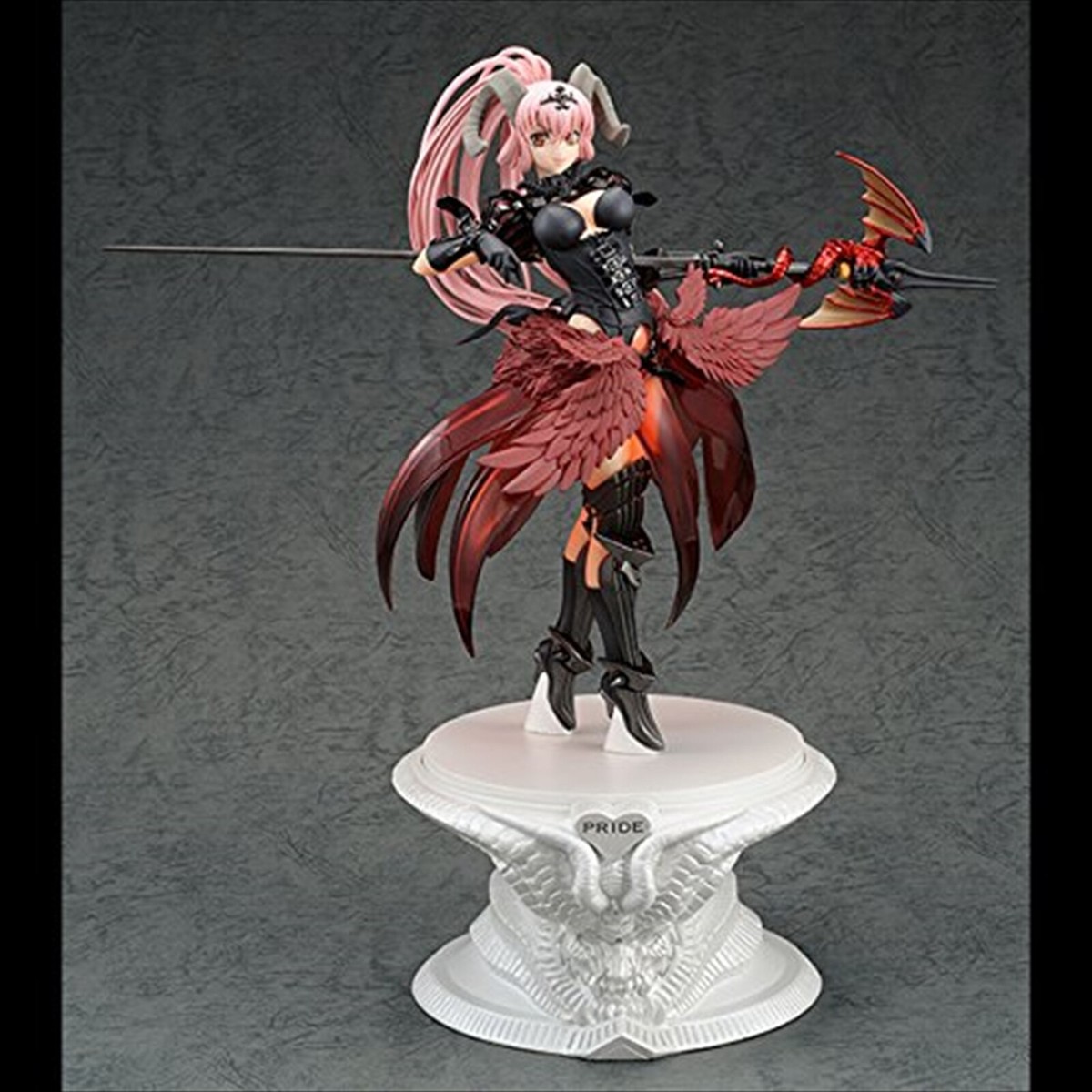 Seven Deadly Sins Lucifer Statue of Pride Black ver. 1/8 PVC