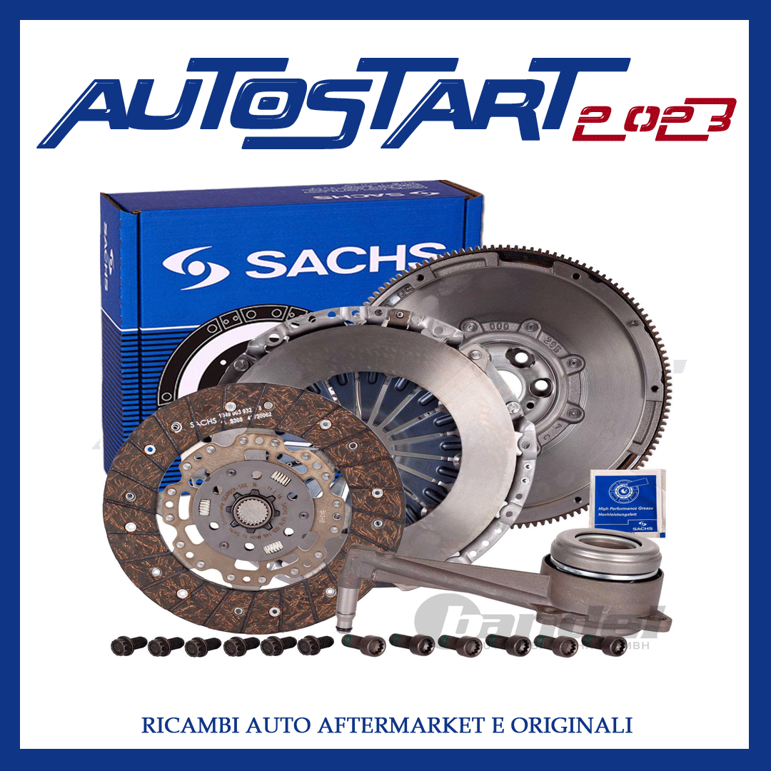 KIT VOLANO+FRIZIONE+CUSCINETTO IDR AUDI A3 GOLF 5 2.0 TDI
