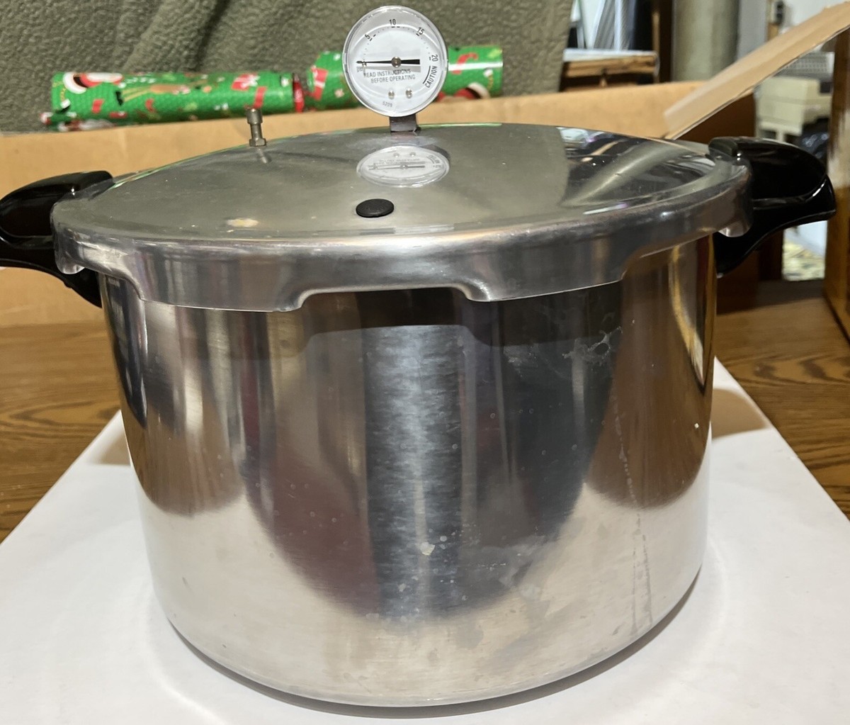 Presto Aluminum 16-Quart Pressure Canner And Cooker01755