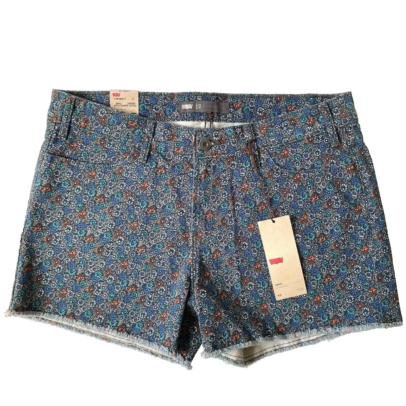 Pantalones cortos Floral Mezcla de Algodón Levi's para Mujeres