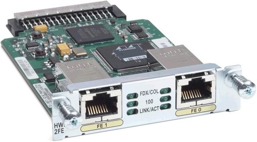 VWIC2-2MFT-T1/E1 Cisco VWIC2-2MFT-T1/E1 2 Port RJ48 Multiplex Voice/WAN Trunk - Afbeelding 1 van 1