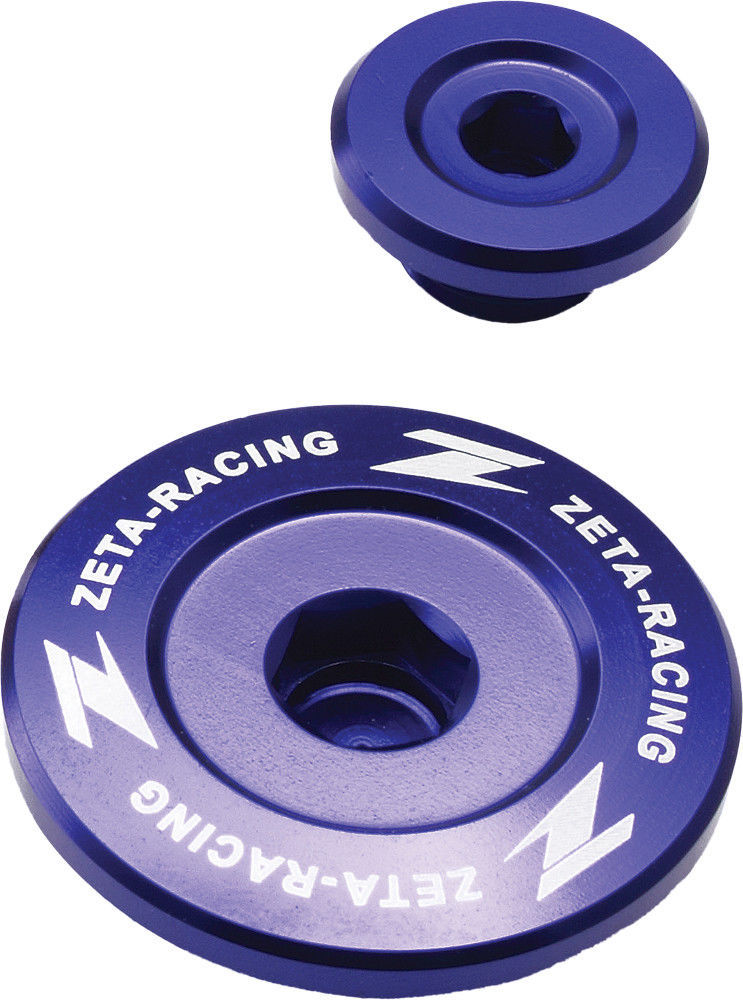 zaoweixingziページ ZETA Anodized Aluminum Blue Engine Plug Set For Kawasaki KX 250 F