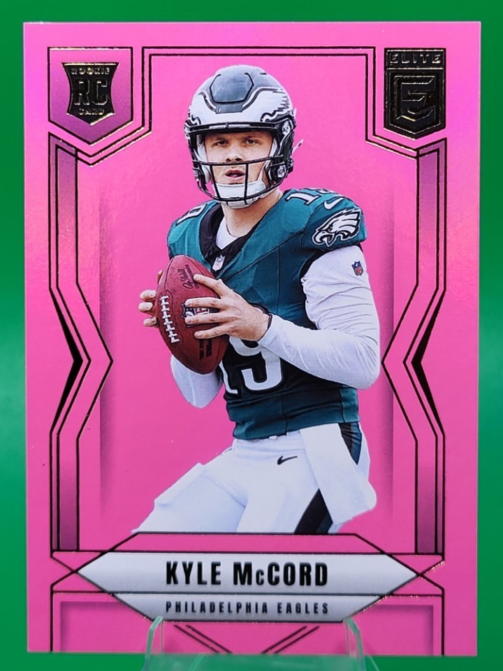 2025 Panini Donruss Elite - Rookies Kyle McCord #171 Pink (RC)