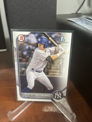 Trey Sweeney 2022 Bowman 1st Paper Prospects #BP-137 New York Yankees RC first
