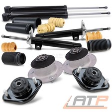 4x STOßDÄMPFER MIT DOMLAGER UND PROTECTION-KIT VA+HA FÜR BMW 3-ER E46