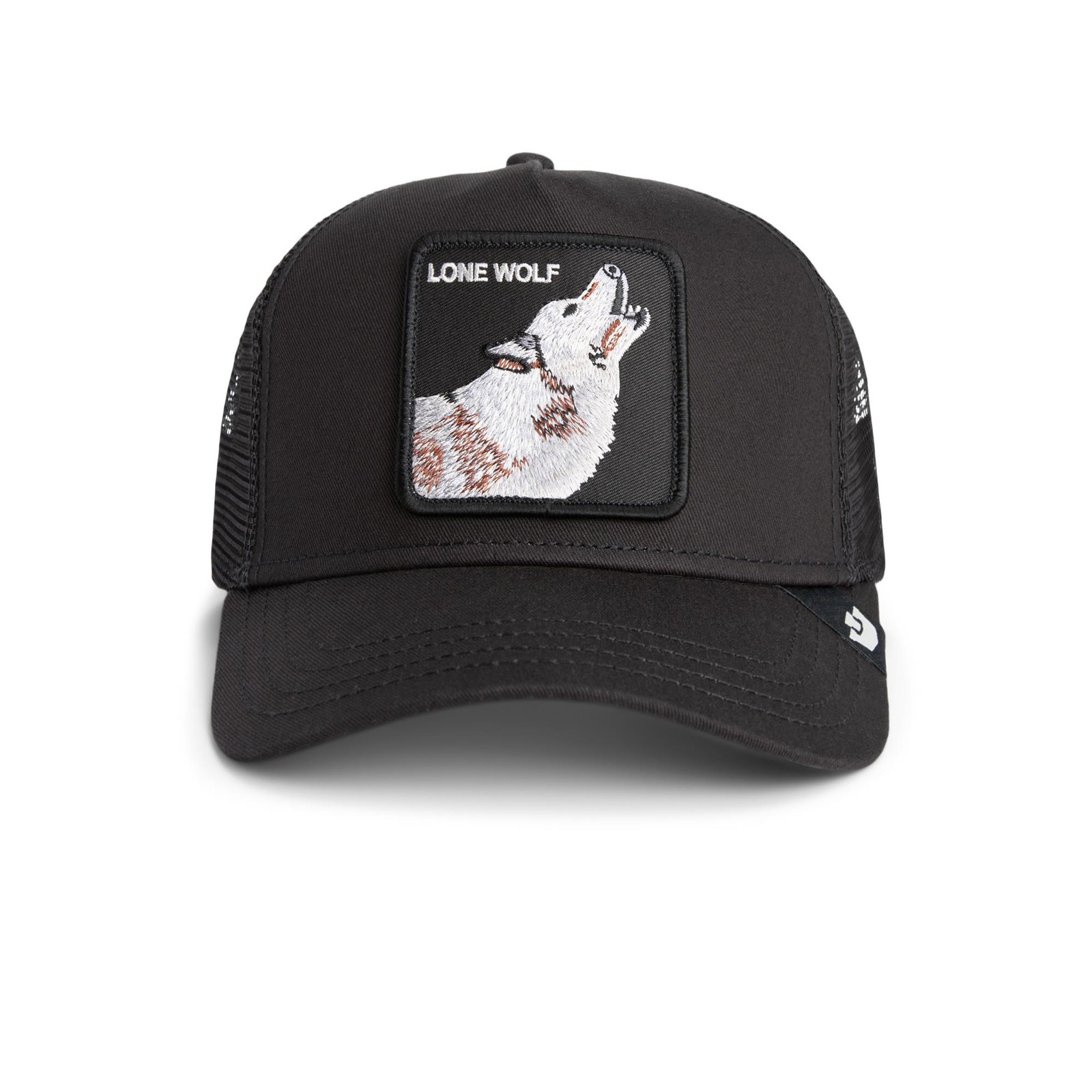 Goorin Bros. Lone Wolf Trucker Cap Receta Original Gorra De Malla Parche De Lobo