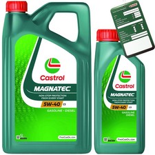 6L Castrol MAGNATEC 5W-40 C3 Motoröl BMW Longlife-04 MB 229.31 RN 0700 RN 0710 6L Castrol MAGNATEC 5W-40 C3 Motoröl BMW Longlife-04 MB 229.31 RN 0700 RN 0710