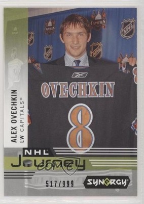 2019 Upper Deck Synergy NHL Journey Draft Day /999 Alex Ovechkin Alexander 1ro7