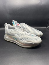 Nike Air Max 720 "GS" Sneakers 'Geology' Grey Red Teal AQ3196-010 SZ 7Y - 8Wmns
