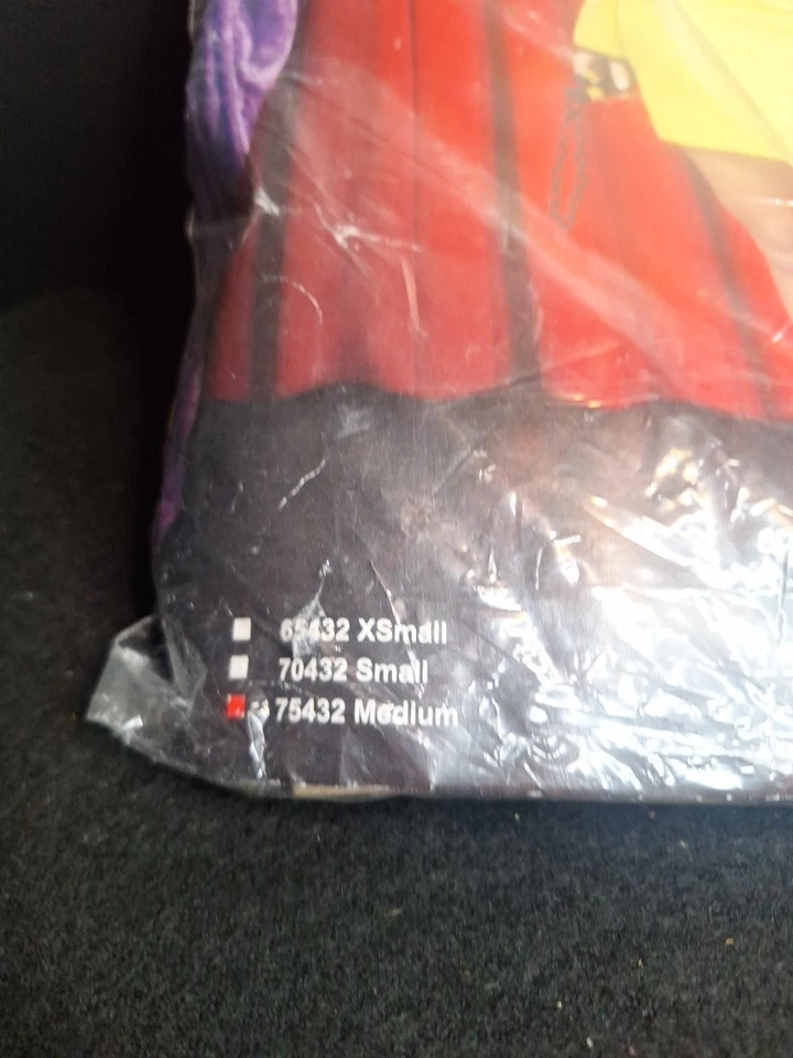 Novo Fantasia Amarela Segredos de Cinema Impertinente Ninja Sexy Tamanho Adulto Médio Top e Saia - Imagem 2 de 4