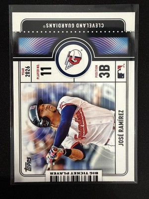 2026 Topps Series 1 Big Ticket Players #BTP-9 Jose Ramirez