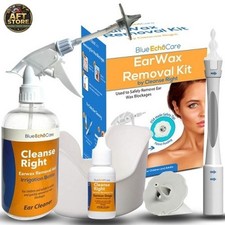 Cleanse Right Ear Wax Removal Kit - USA-Made Irrigation Tool