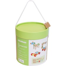 SpielMaus Holz Do-it-yourself Konstruktions-Set, 90-teilig