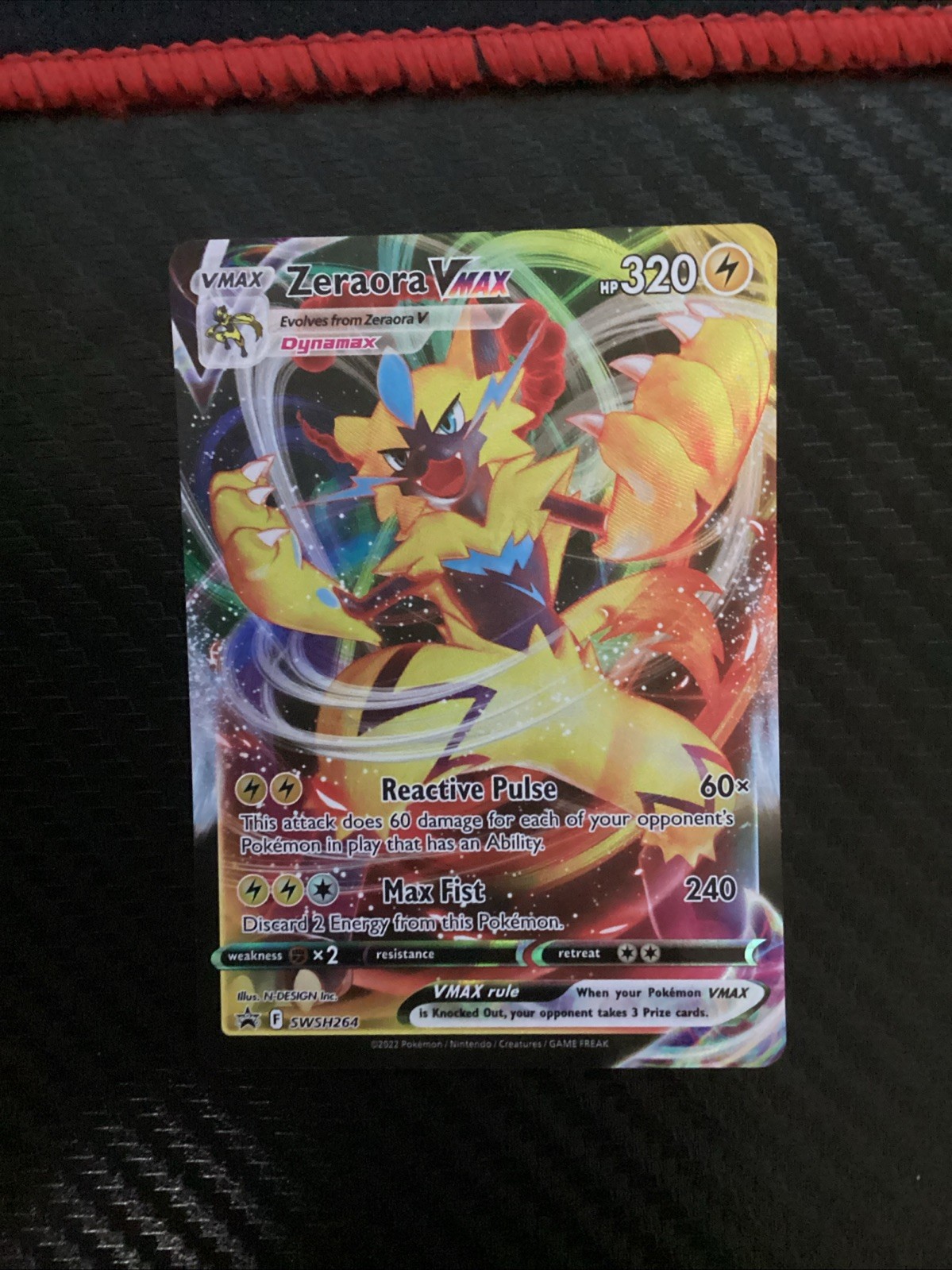 Zeraora VMAX Promo SWSH: Sword & Shield Promo Cards SWSH264 NM