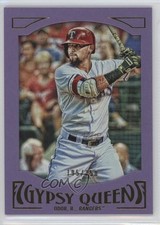 2016 Topps Gypsy Queen Purple Paper Frame 195/250 Rougned Odor #94 1p5