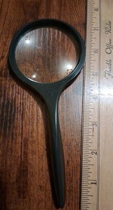 Bausch & Lomb Magnifying Glass Grey Vintage With Some Imperfections