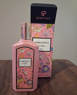 Secret Plus Gorgeous Flora Pink Eau de Parfum Spray Floral Regular Size 100ml