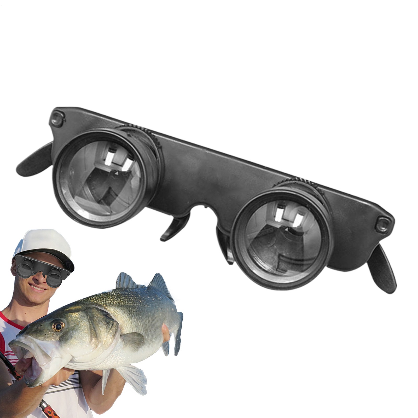 Magnifying Glasses Fishing Binoculars Focus Prism Optic Telescope Fishing