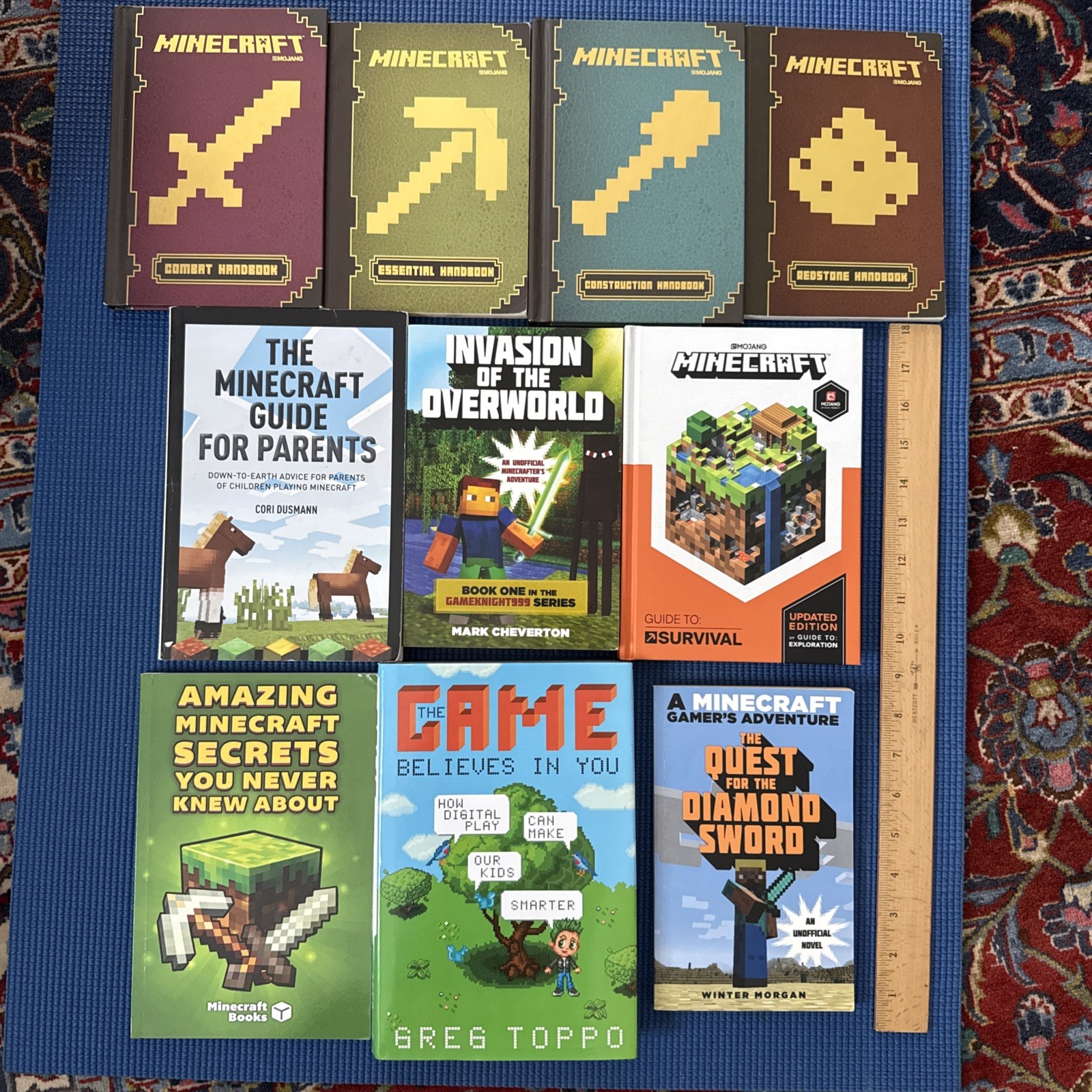 Minecraft 10 Books Lot | eBay