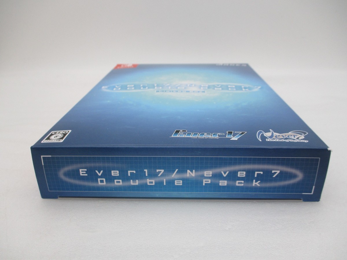 Nintendo Switch Ever 17 Never 7 Double Pack Limited Edition w/ DVD