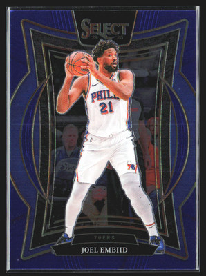 2025 Unknown 2025 Panini Select Joel Embiid Blue #6