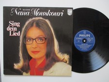 LP - DIE STIMME NANA MOUSKOURI - SING DEIN LIED  #DLP21#