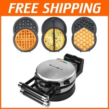 Belgian Waffle Maker with 360 Rotation