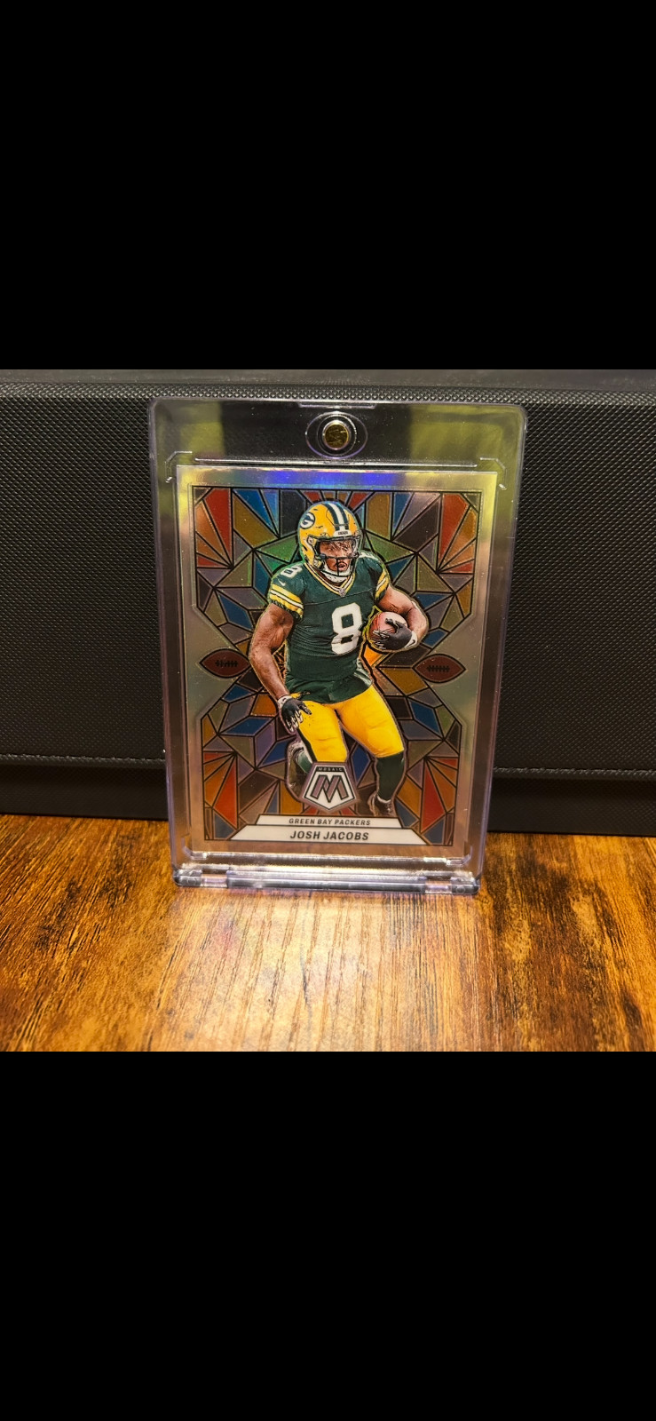 2024 Panini Mosaic - Stained Glass Josh Jacobs #SG-5