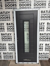 NEW EXTERNAL ANTHRACITE GREY SOLID CORE COMPOSITE DOOR 894x2063mm *2030